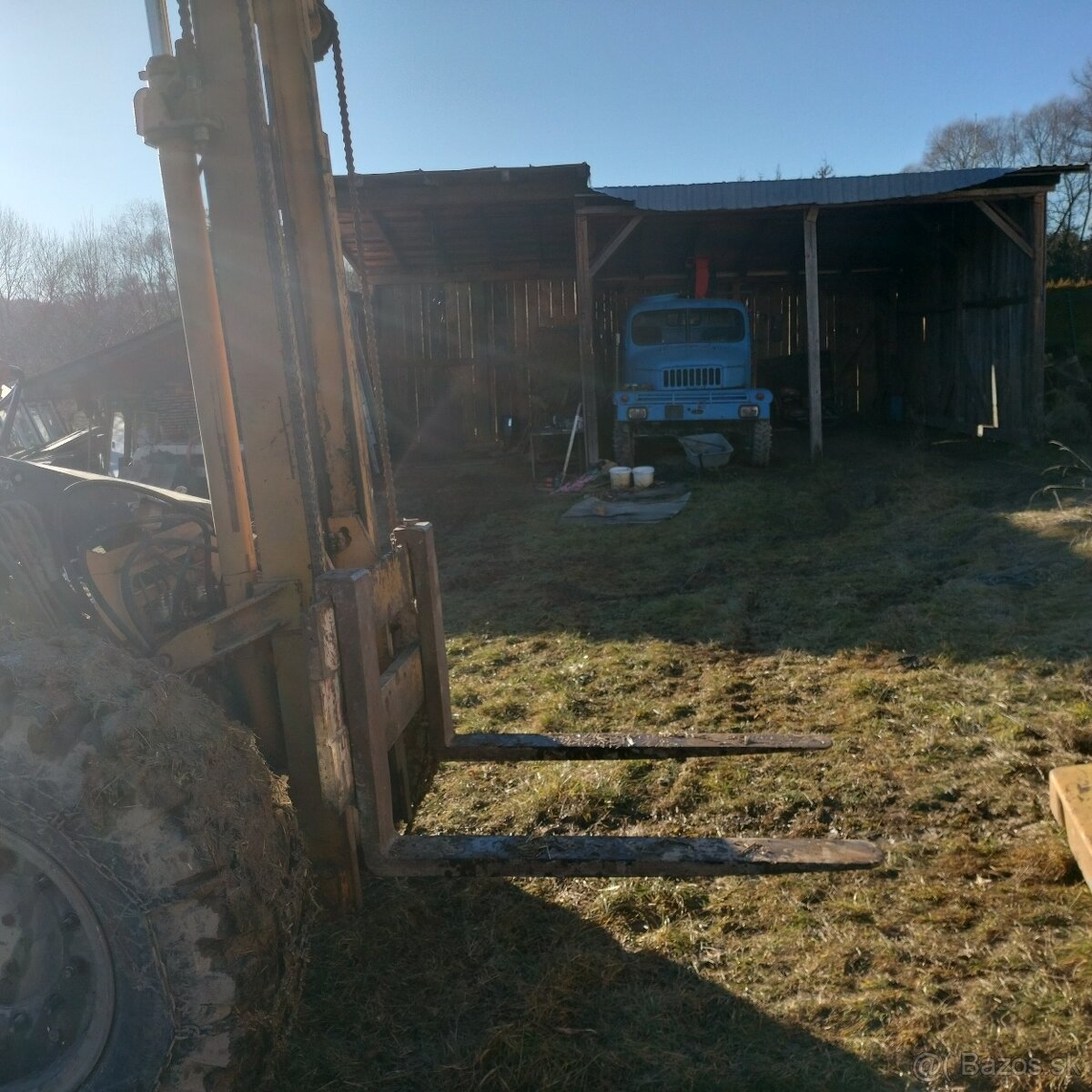 Predám paletizacne vidly za traktor - 2