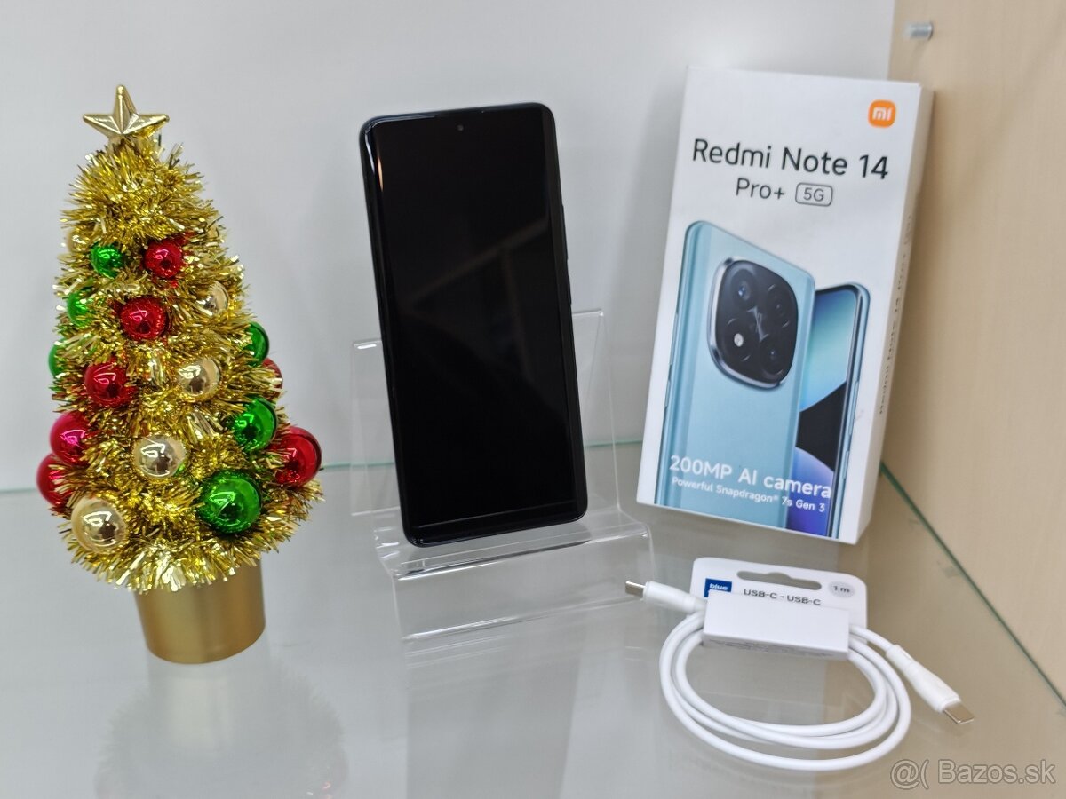 Redmi Note 14 Pro+ 12GB/512GB Black | ZÁNOVNÝ - 2