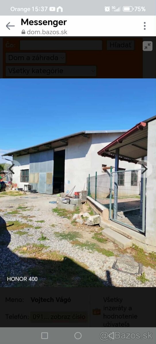 Predám rodinny dom s dieľňou - 2