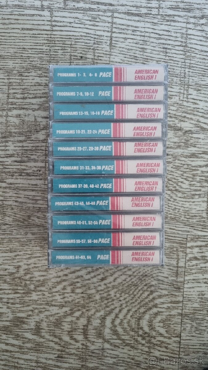 Americka anglictina audiokazety - 2