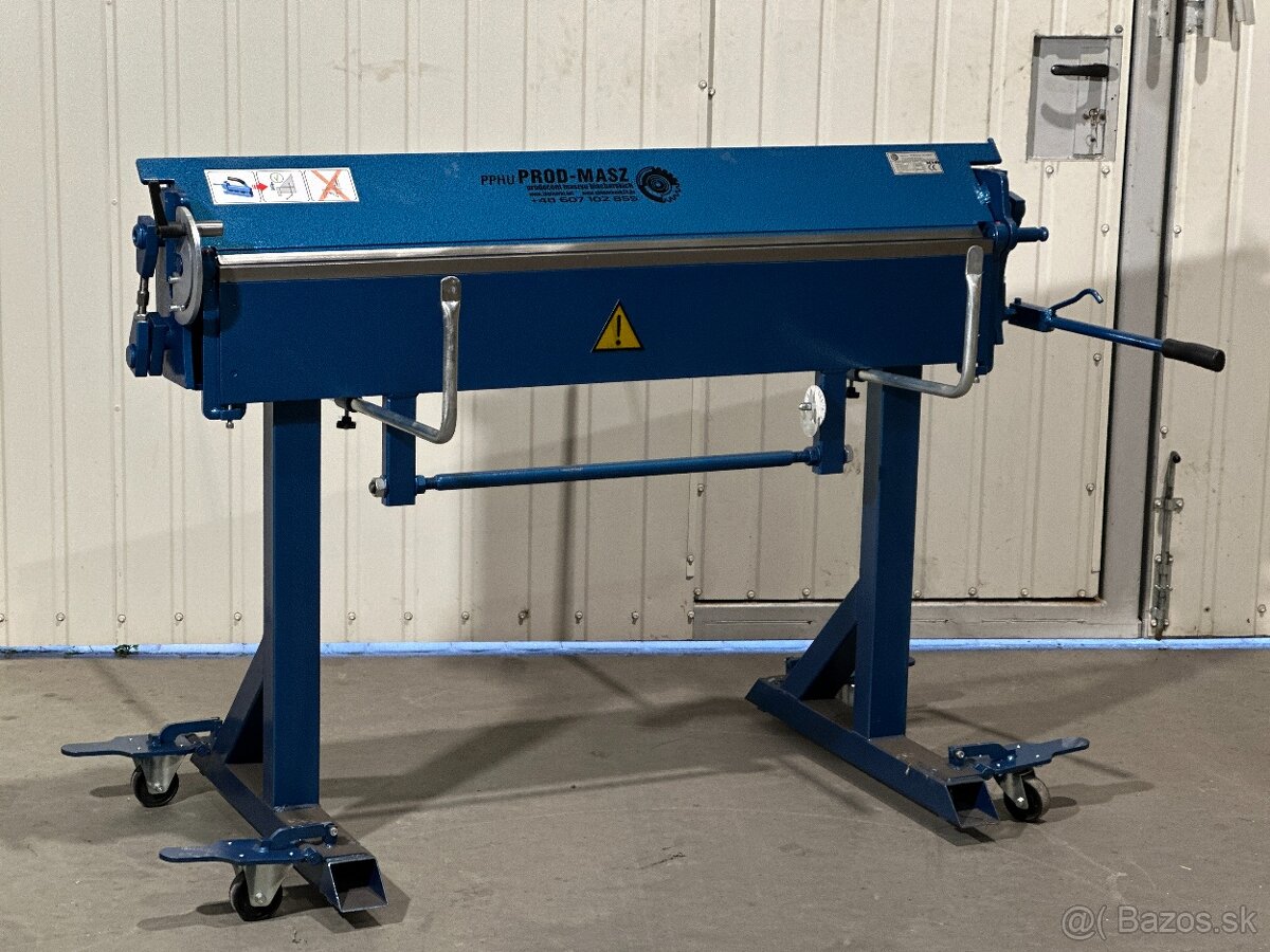 Ohýbačka, ohýbačka, lemovačka na plech 1400mm 1,2 2M - 2