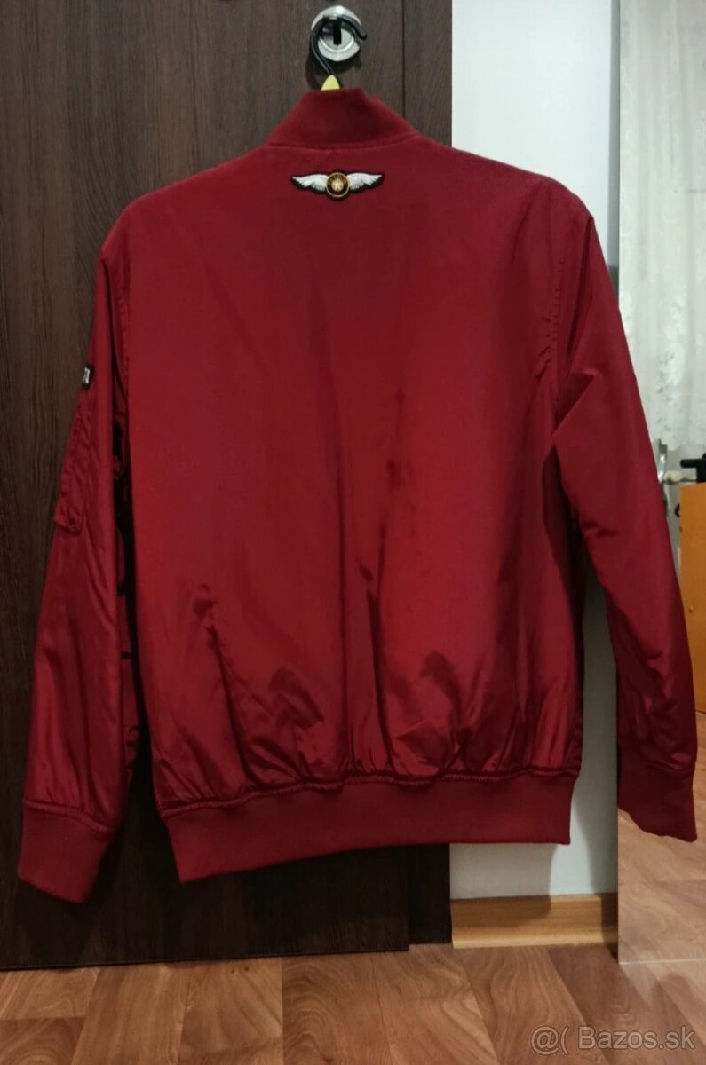 Prechodná bunda červená - 2