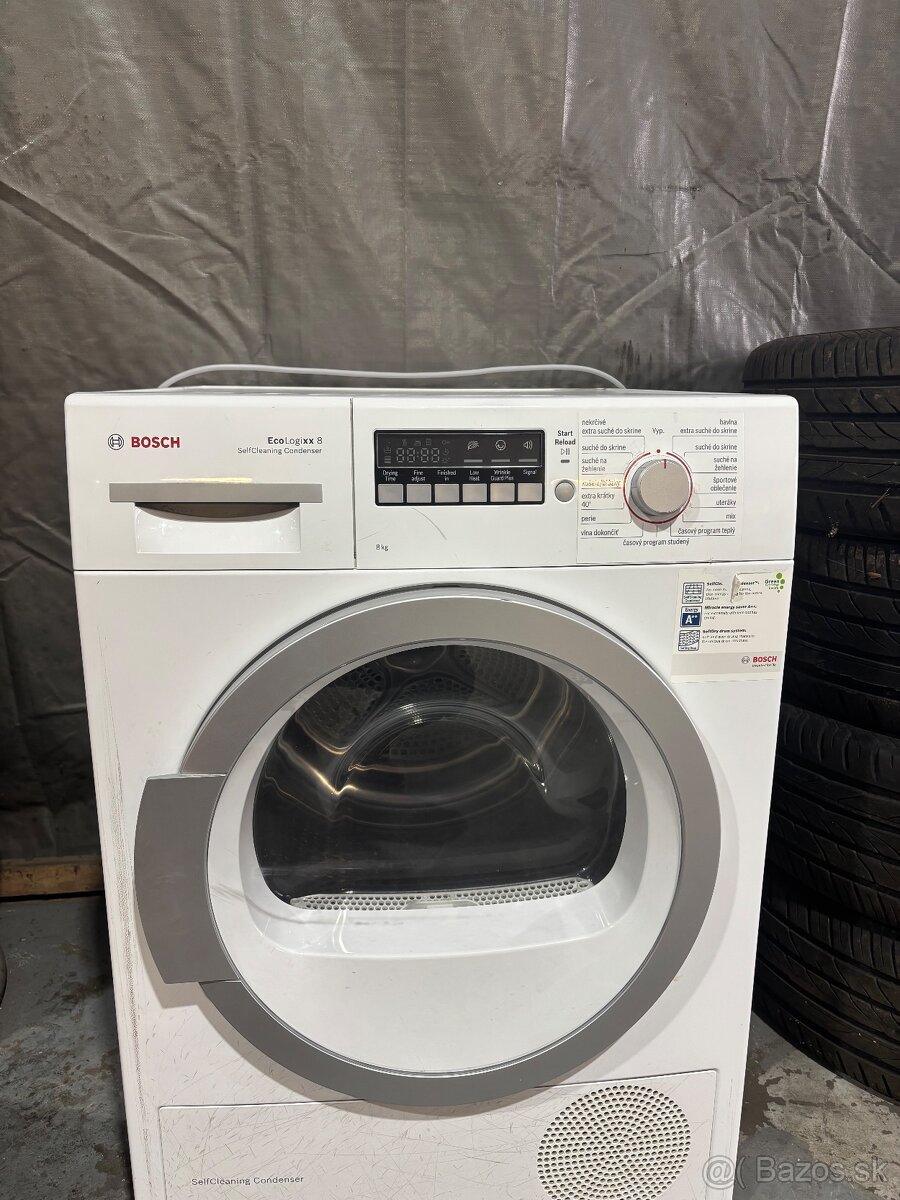 Sušička Bosch A++ 8KG - 2