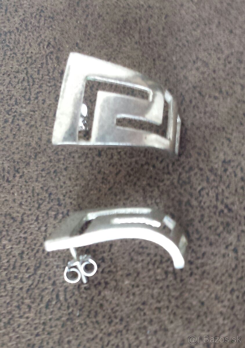 Náušnice - striebro - 2