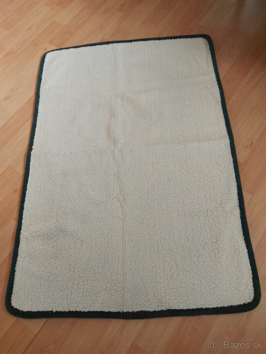 Predám deky z ovčieho rúna,ručne tkané koberce - 2
