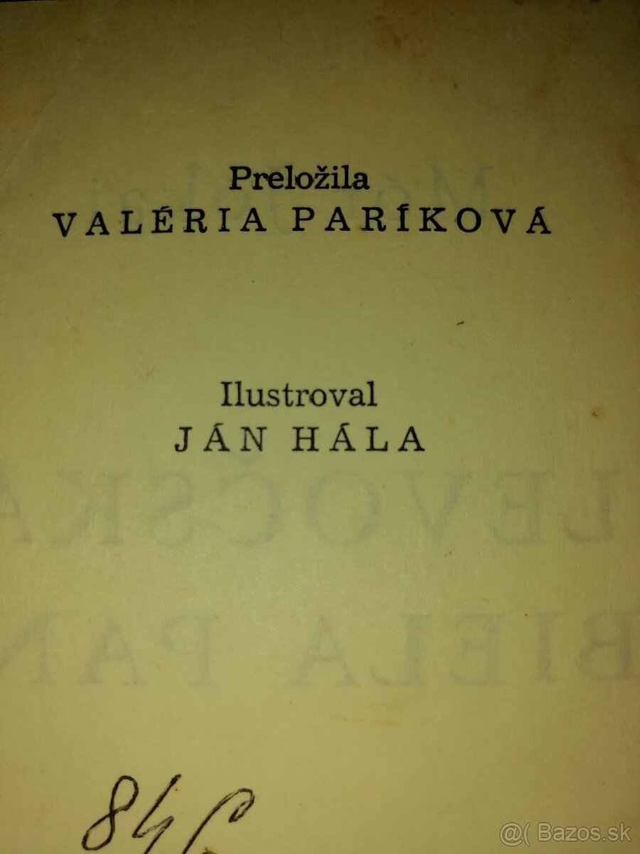 Kniha - Levočská biela pani. - 2