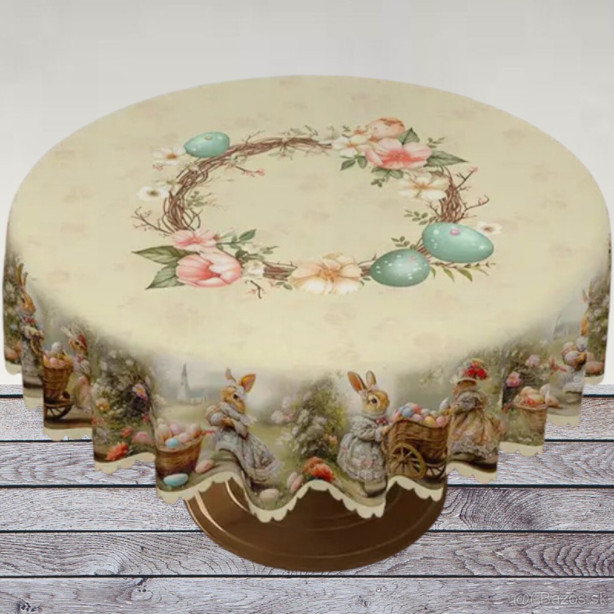 Veľkonočný obrus priemer 175cm - 2