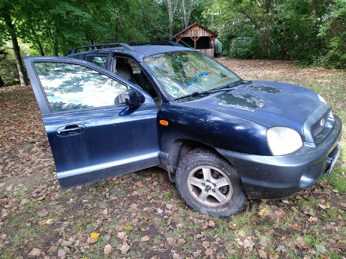 Hyundai santa Fe 2.4, 4x4, benzín + plyn - 2