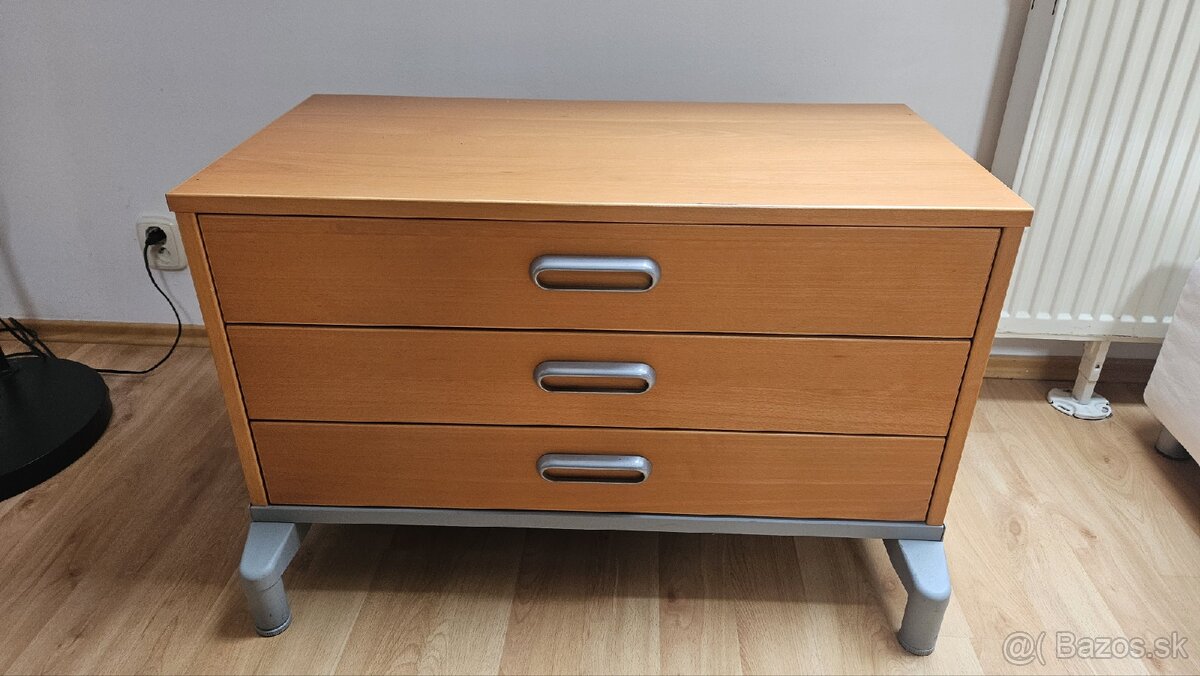 Šuflíková komoda 2ks - 2