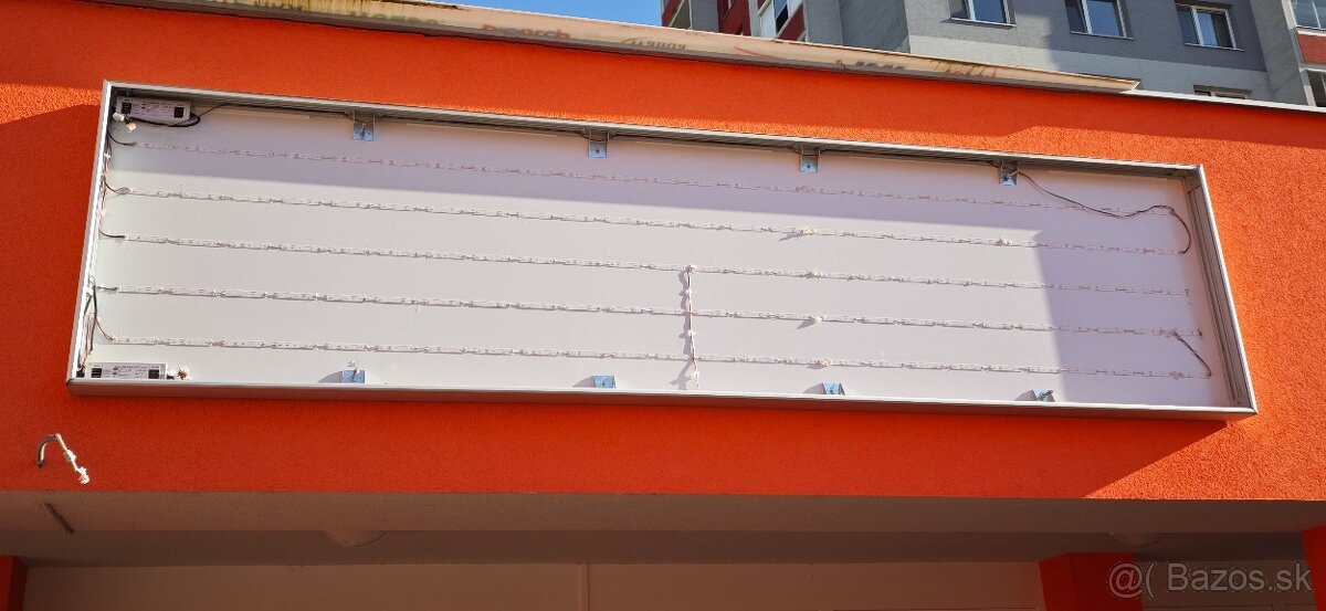 Svetelná reklama 4000x1000 mm - 2