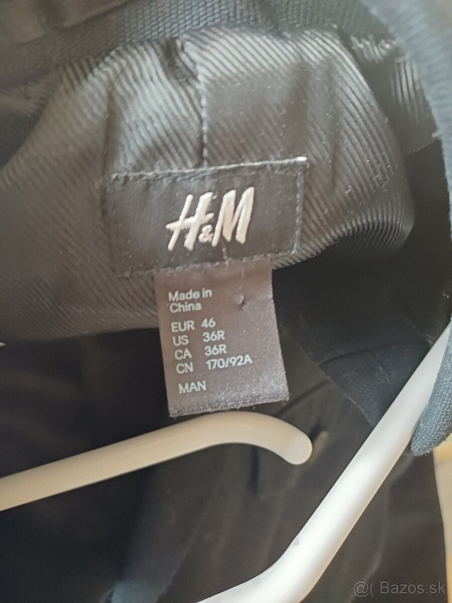 Chlapcenske sako čierne velkost 46/170 cm - 2