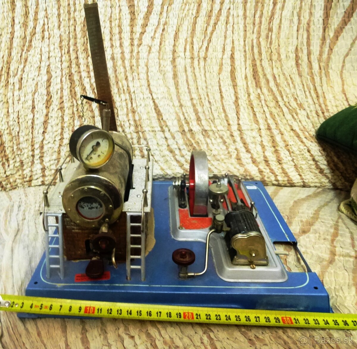 parný stroj komplet aj s manometrom - 2