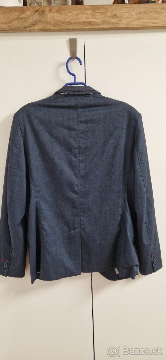 Pánsky oblek čierny velkost 44 - 2