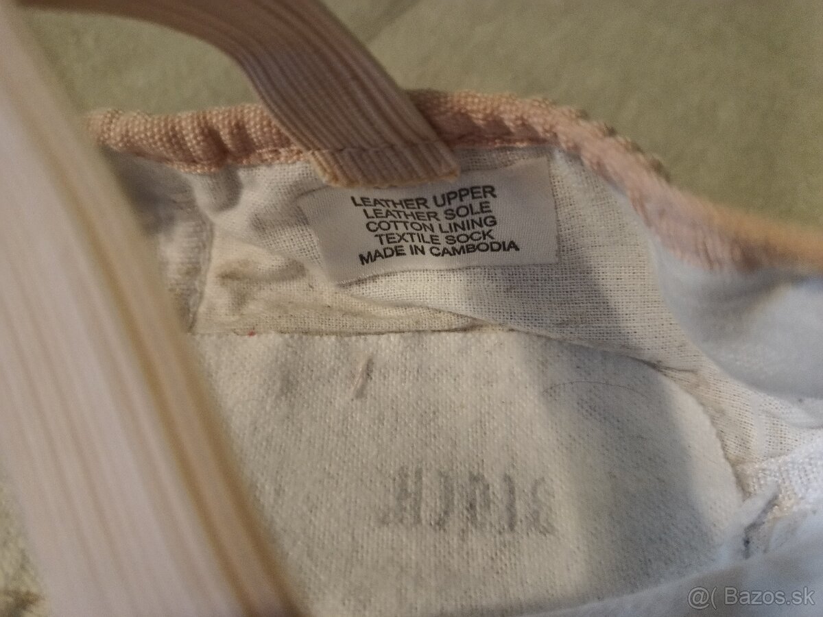 Baletné piškóty cvičky Bloch veľ. 18 NOVÉ, NENOSENÉ - 2