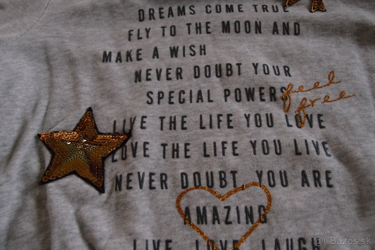 Predlzena mikina 146/152 Lindex - 2