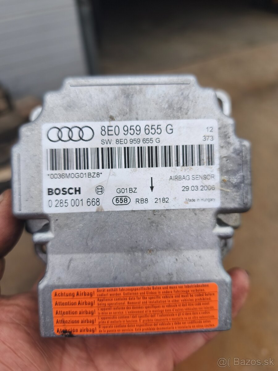 Audi A4 b7 airbagy komplet - 2