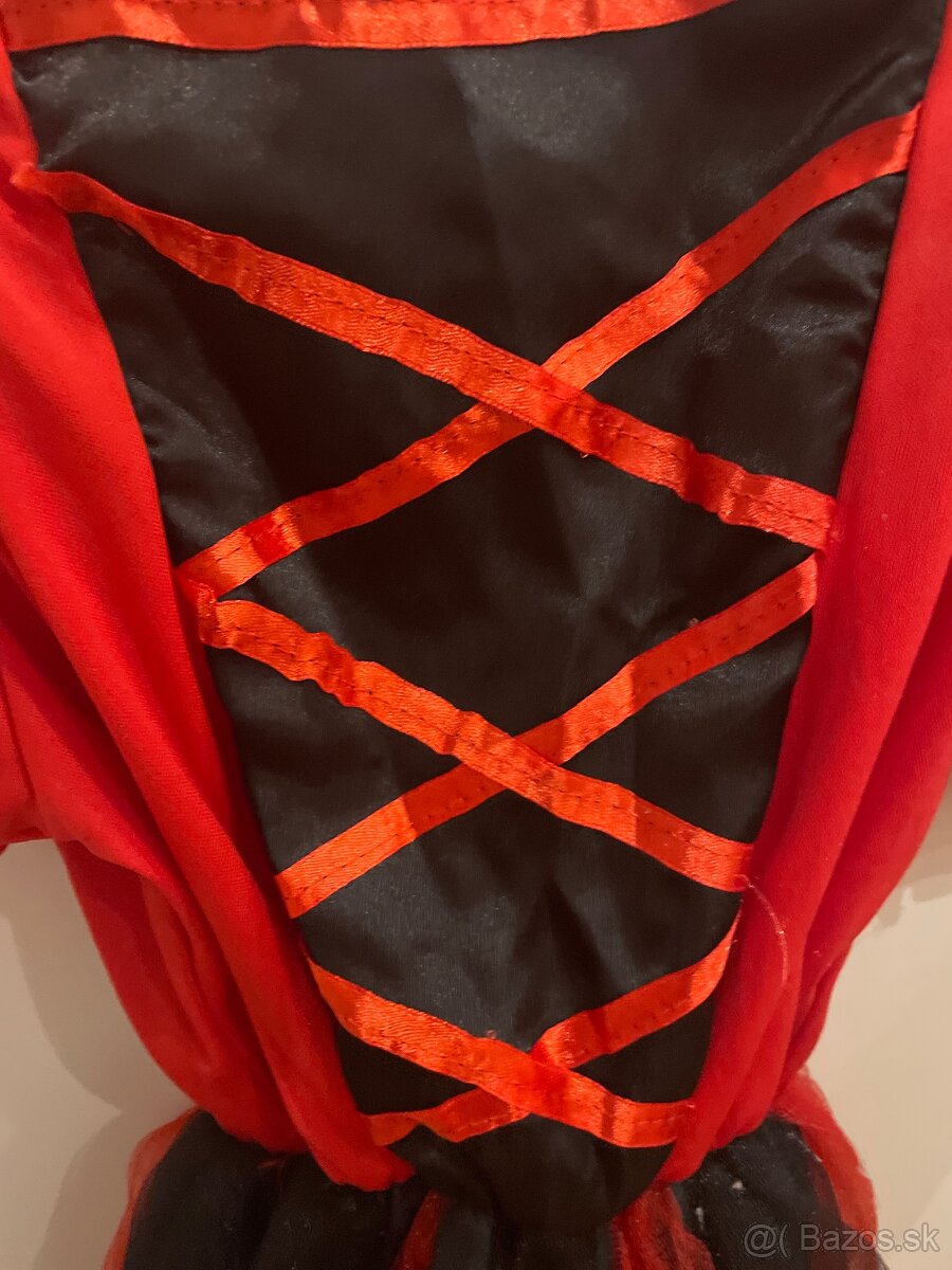 Čertovsky dievčenský kostým - 2