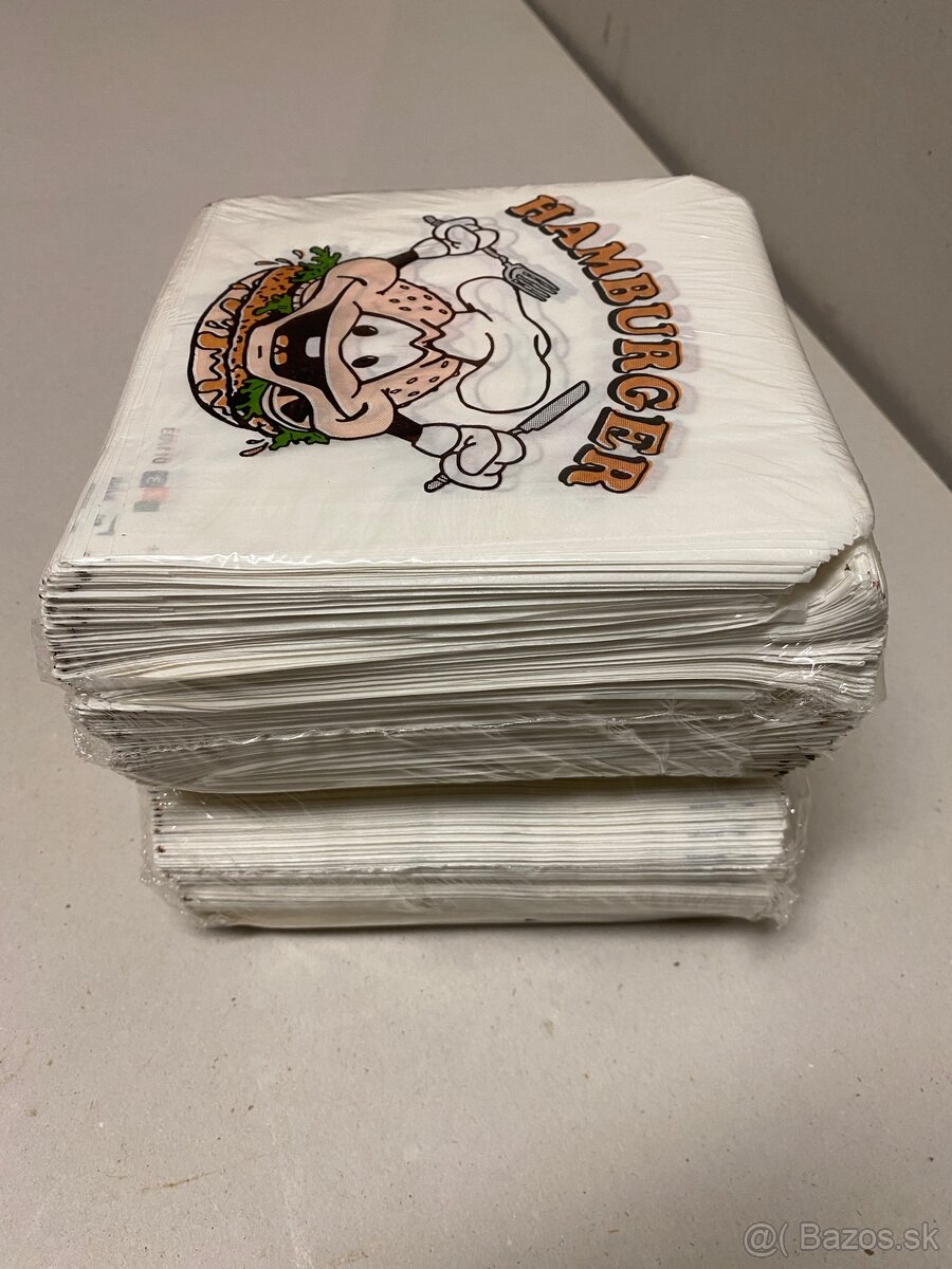 Hamburger / kebab papierové vrecká / obaly - 2