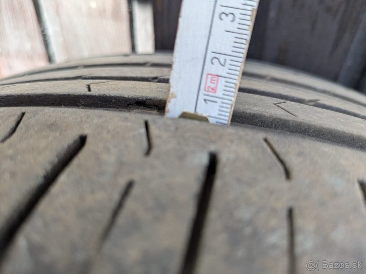 Predám letné pneumatiky 215/55r17 - 2