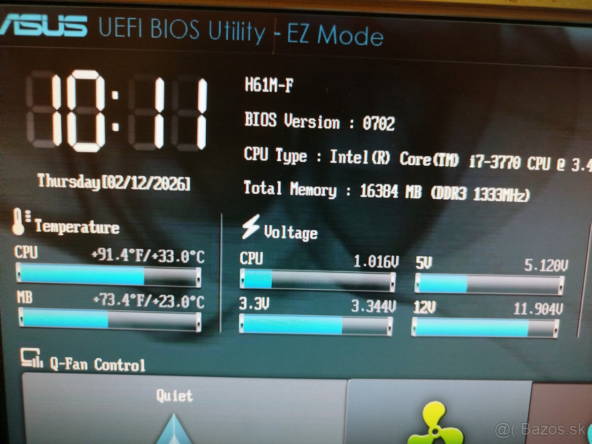 doska ASUS H61M-F LGA1155 - 2
