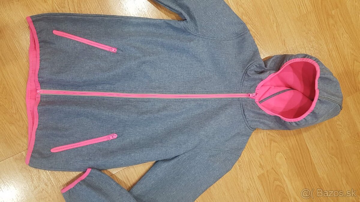 dievčenská softshellová bunda v. 146/152 - 2