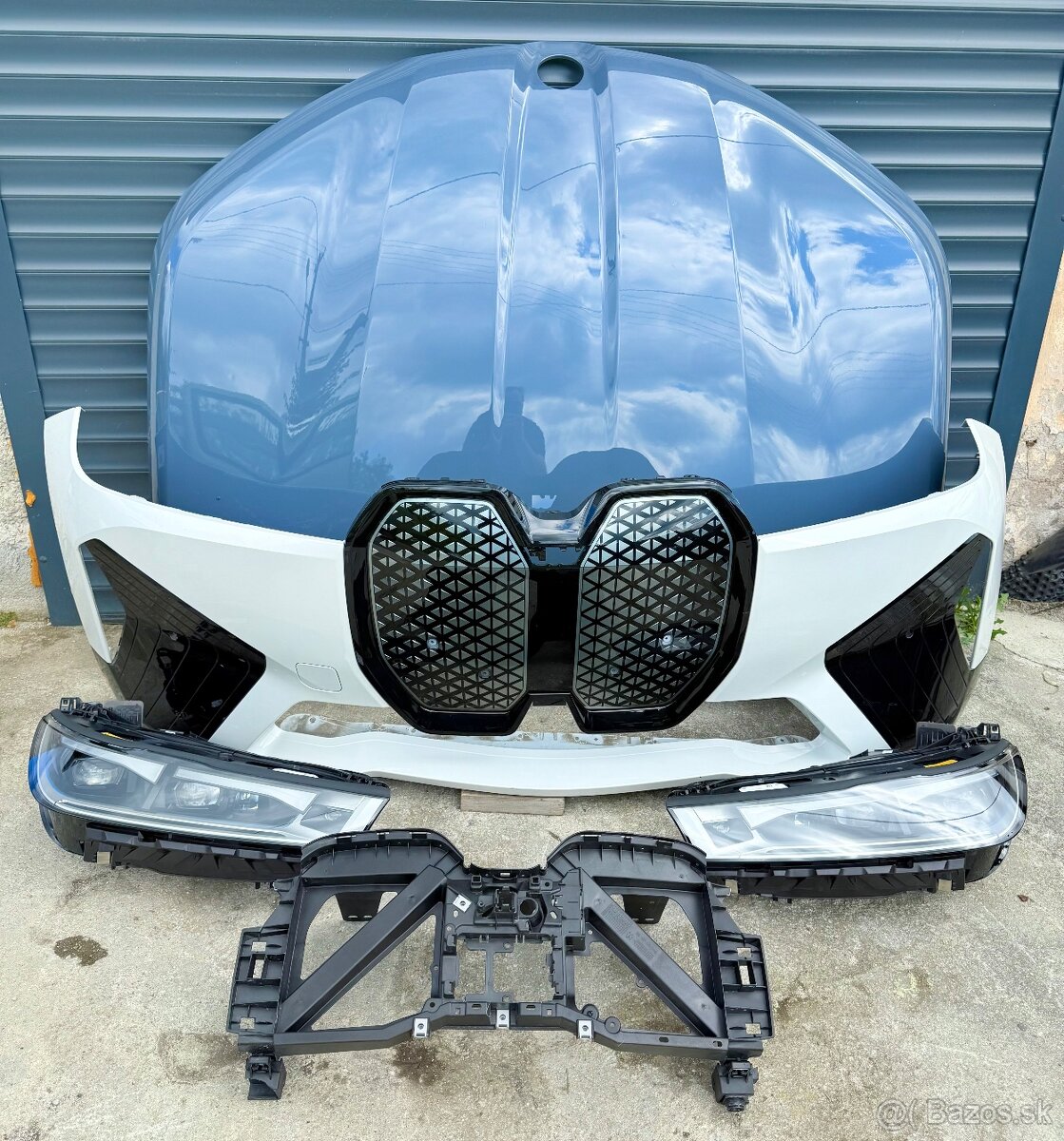 BMW IX světla laser nárazník kapota - 2