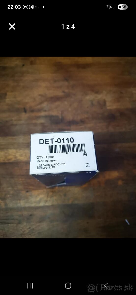 Snímač teploty výfukových plynov DENSO DET-0110 - 2