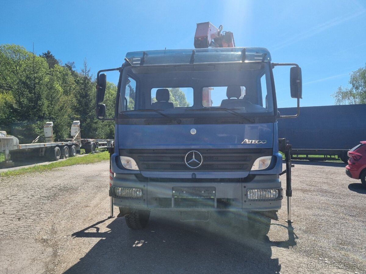 MERCEDES 1524 4x4 + FASSI 110 + diaľkové + navijak