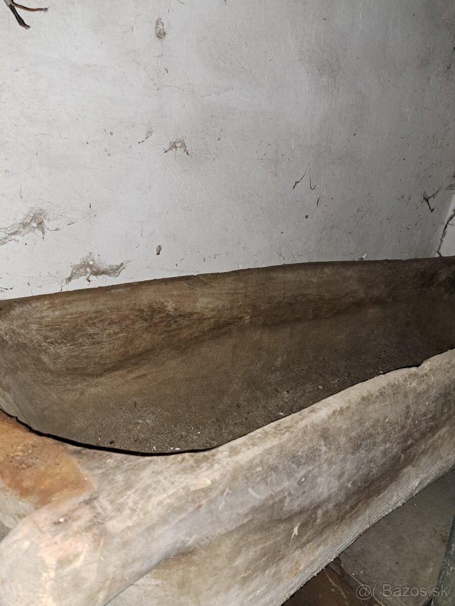 Mäsiarske drevené koryto pre domácu zabíjačku - 2