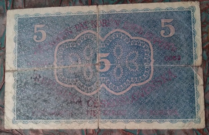 Predám 5 Kč 1919 - 2