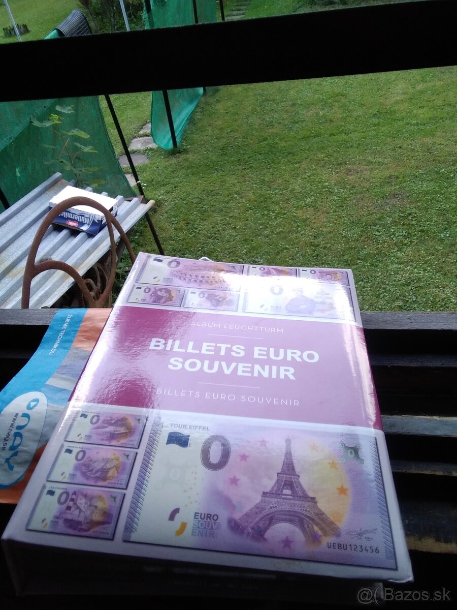 0 eur bankovky darček starožitnosti invest - 2