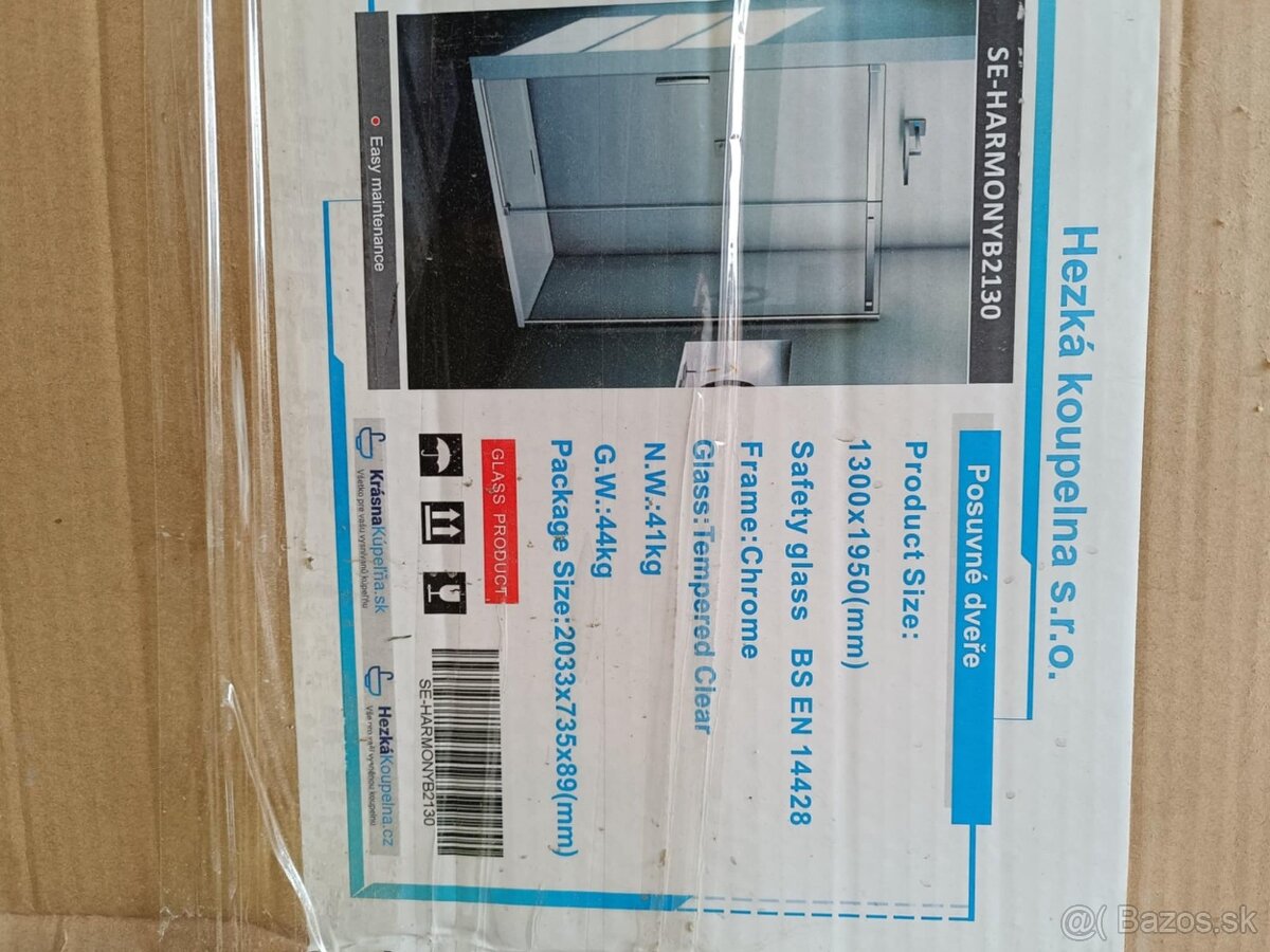 Sprchová zástena s posuvnými dverami - 2