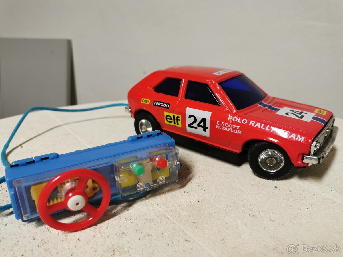 Plechové auticko na ovládanie Asahi Japan - 2