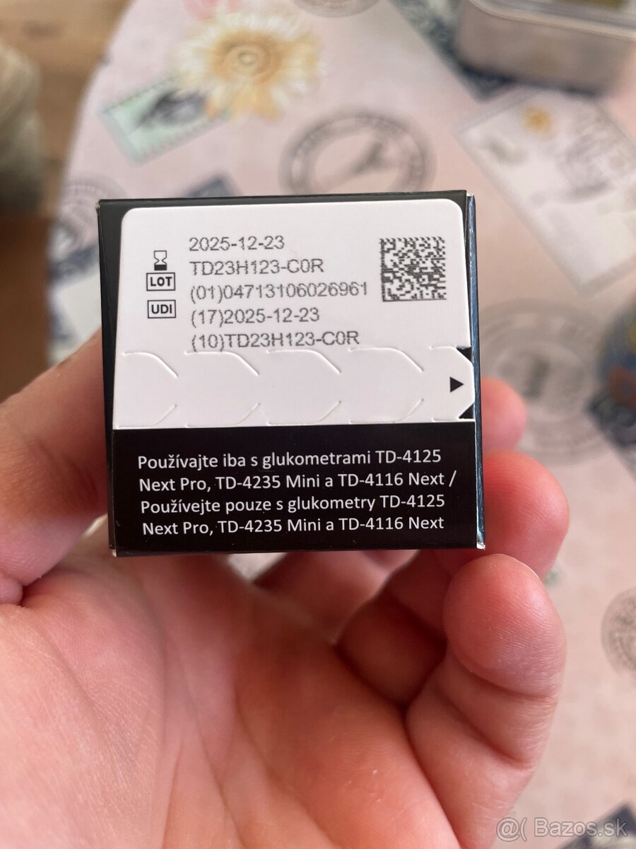 Testovacie pruzky - 2