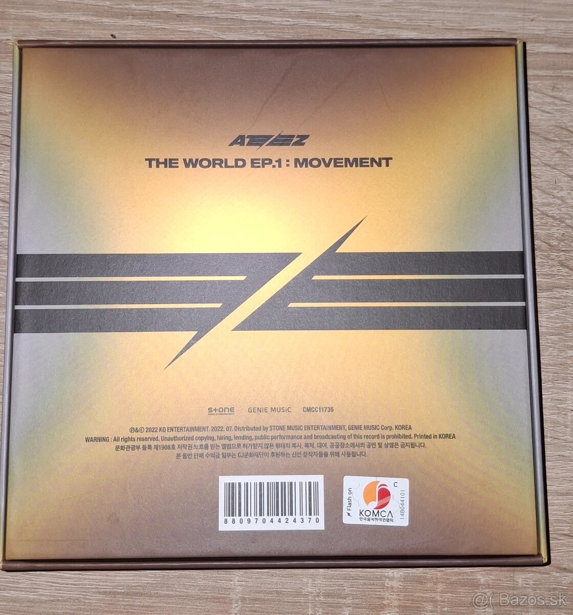 KPOP Album - Ateez THE WORLD EP.1: MOVEMENT - 2