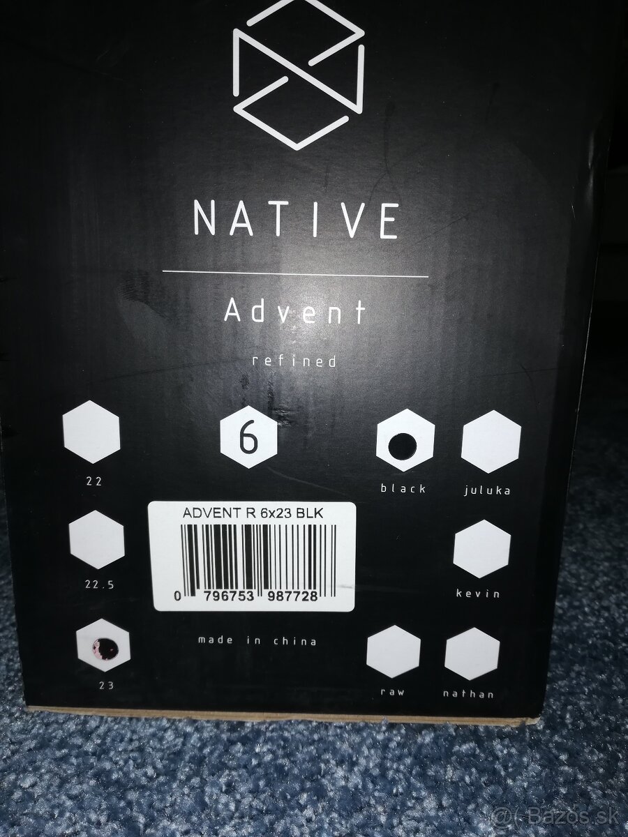 Doska Native Advent 6.0 x 23 Black - 2