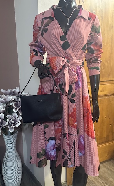 Krásna glitrová kabelka 2v1 zn. GUESS originál - 2