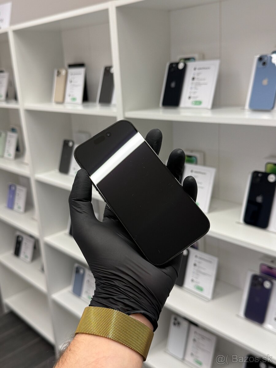 ZÁRUKA 2 ROKY / Apple iPhone 15 Pro 128GB Black Titanium - 2