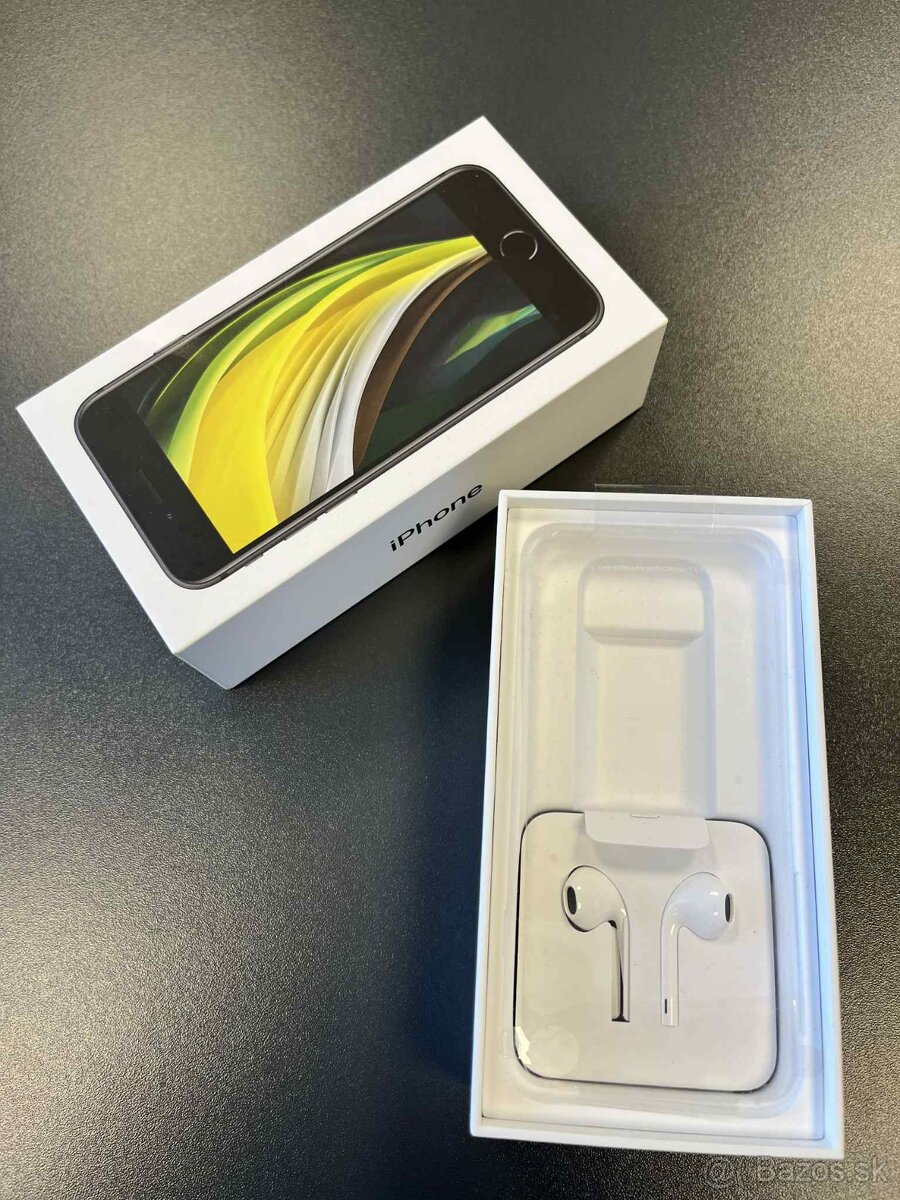 iPhone SE, Black 128GB - 2