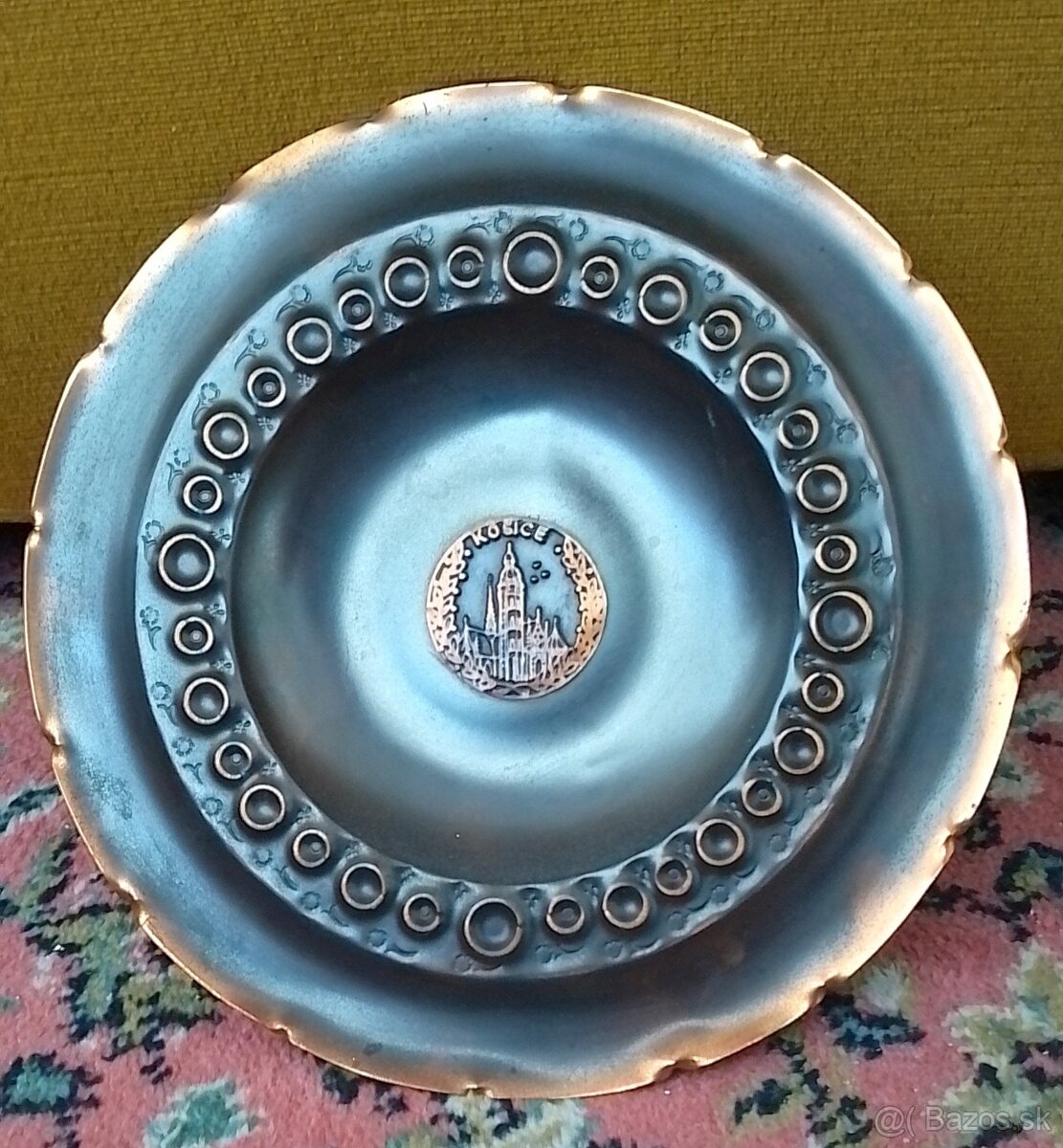 Medený tanier Košice - 2