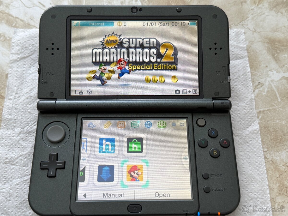 Nintendo New 3DS XL sive - 2