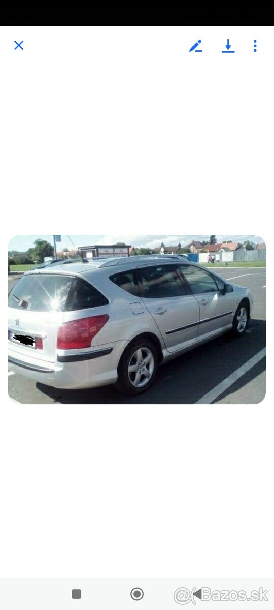 Peugeot 407 STK emisná do 2028 jún platná - 2