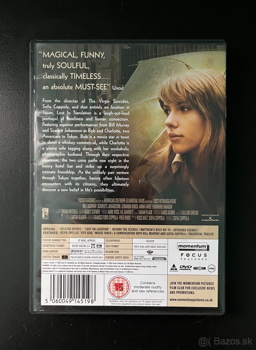 DVD LOST IN TRANSLATION - 2