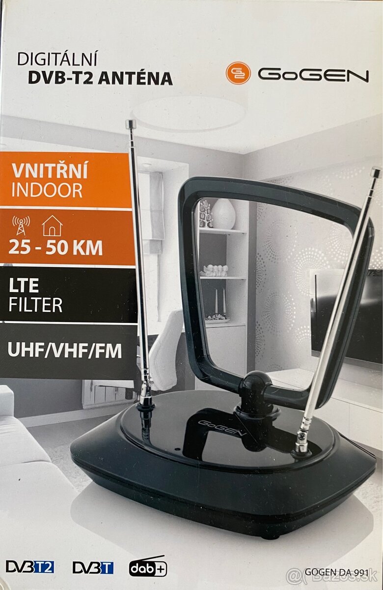 DVB T2 + vnútorná anténa - 2