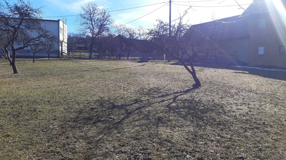 Stavebný pozemok Hrochoť - 2