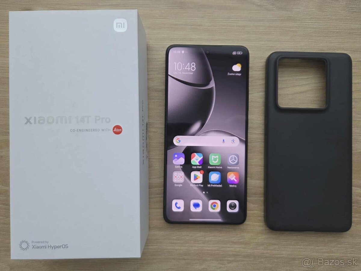 Xiaomi 14T Pro 12GB / 512gb, titanium black, top stav,zaruka - 2
