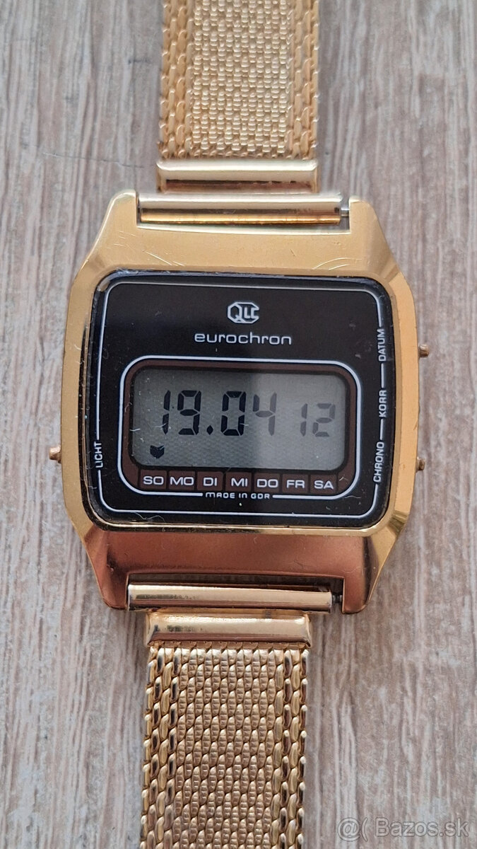 Retro digitálky Ruhla Eurochron - NDR - Sleva - 2