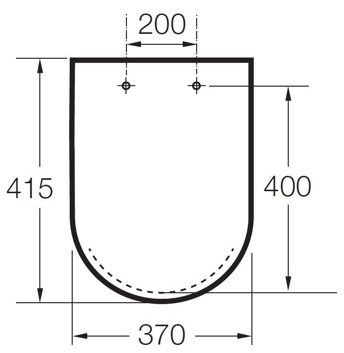WC doska Roca Inspira Round Compact 80152 C 00 B - 2