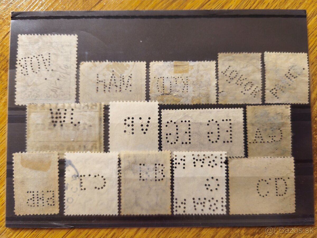 Známkové perfiny - 2