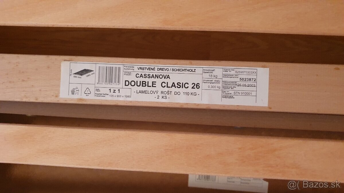 Predam postel Decodom Cassanova 180x200 - 2